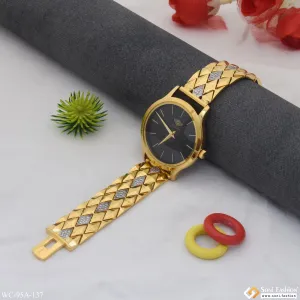 1 Gram Gold Plated Designer Design Best Quality Watch for Men - Style A137