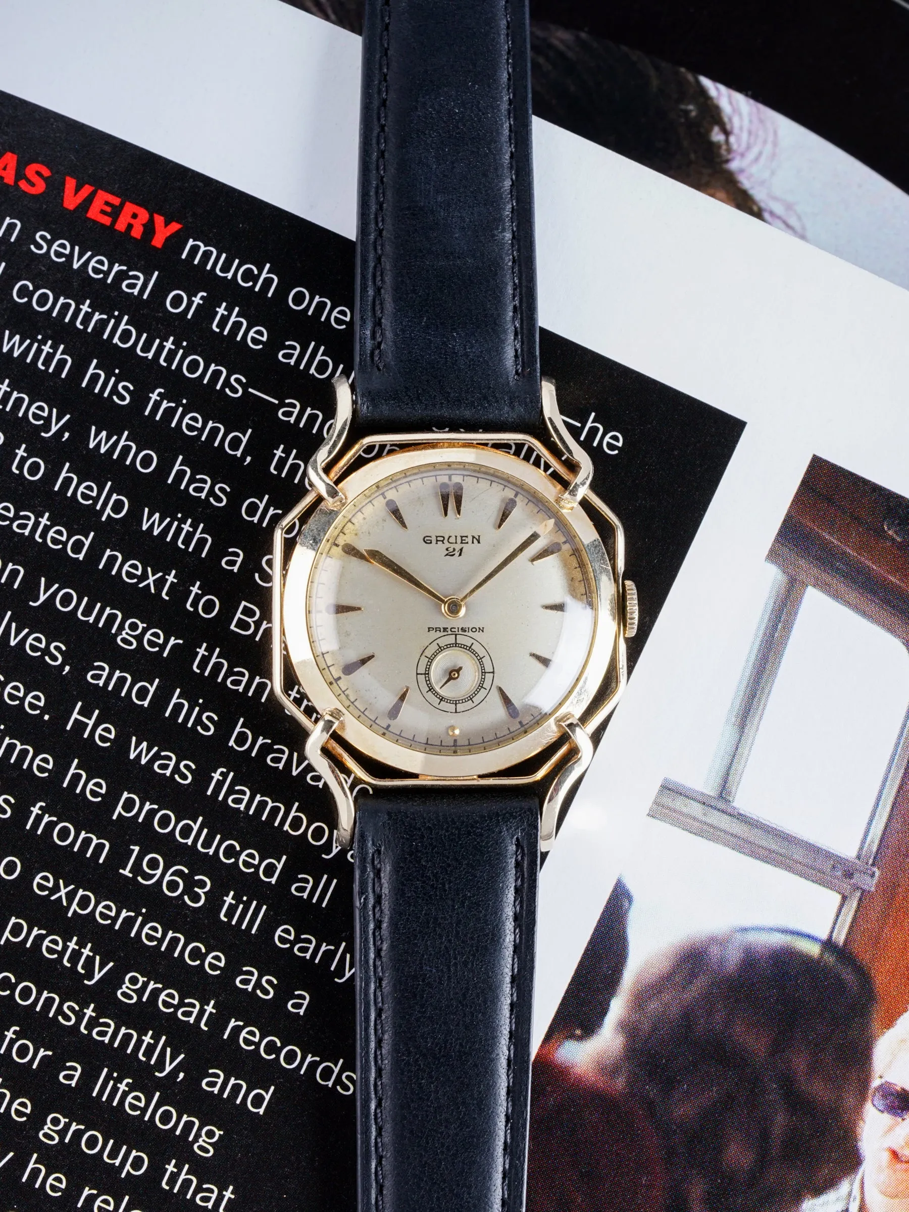 1940s Gruen Spider "10K GF"