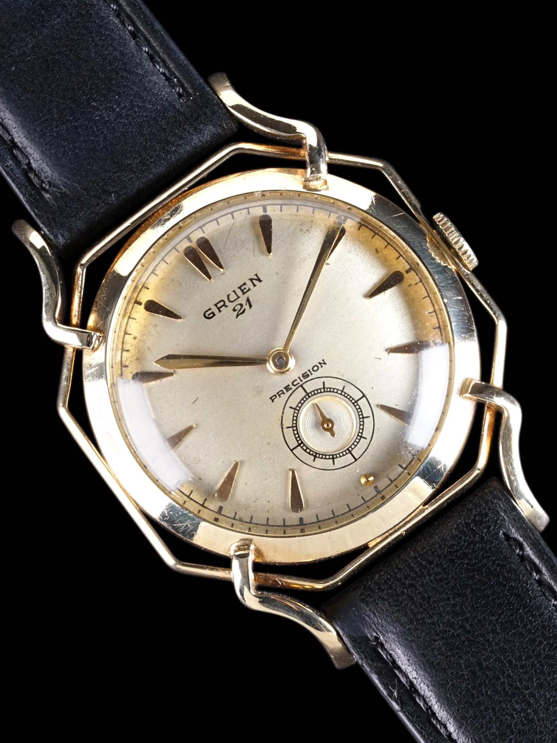 1940s Gruen Spider "10K GF"