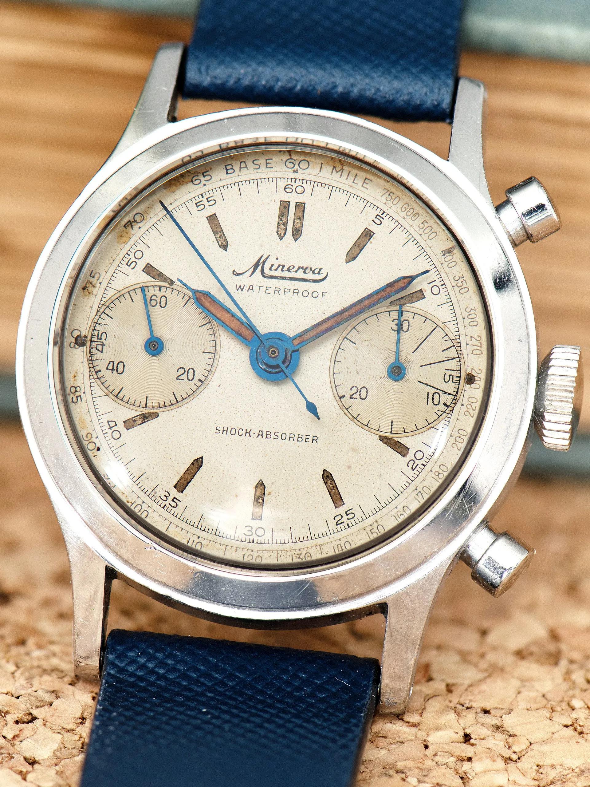 1940s Minerva "Waterproof" Chronograph (Ref. 1335)