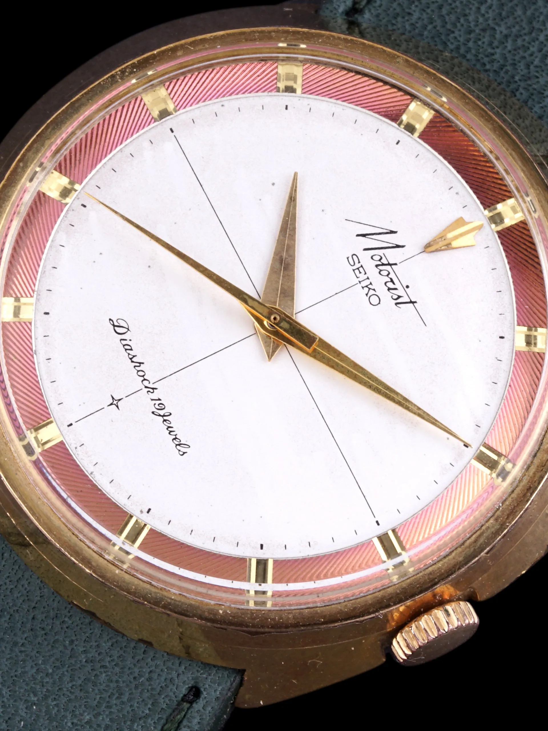1960s Seiko Motorist (Ref. J14108E) "Gold Cap"