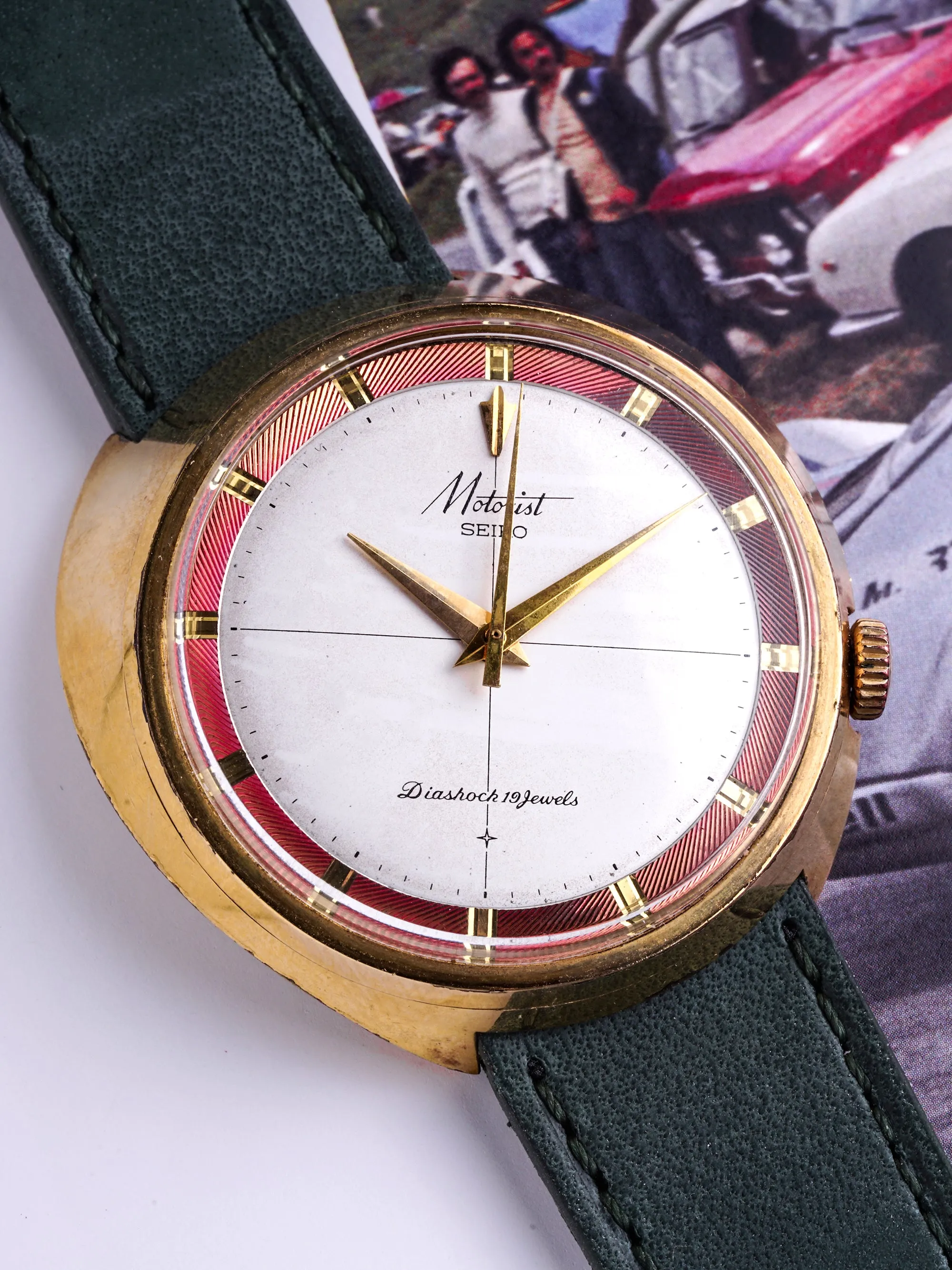1960s Seiko Motorist (Ref. J14108E) "Gold Cap"