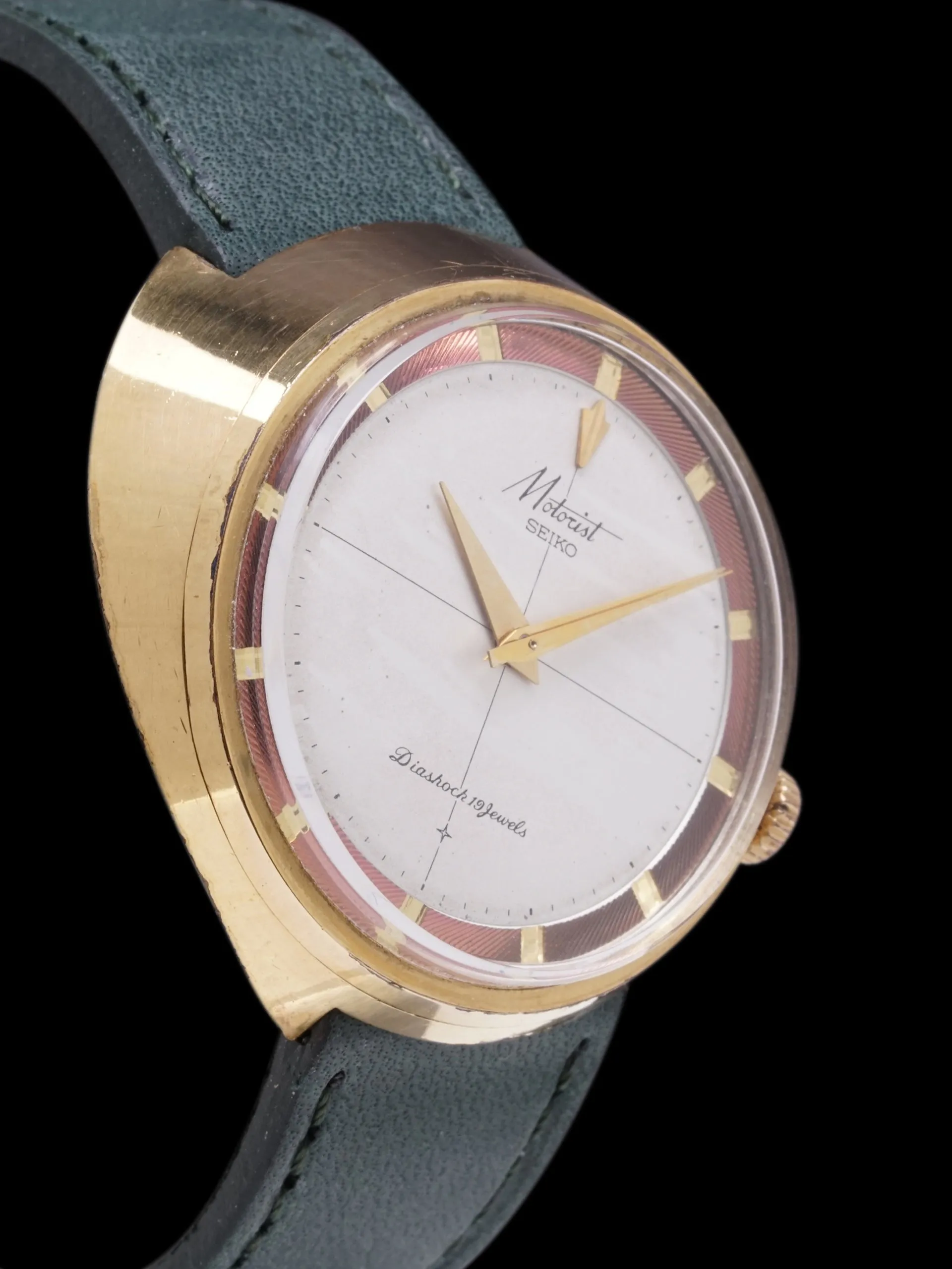 1960s Seiko Motorist (Ref. J14108E) "Gold Cap"
