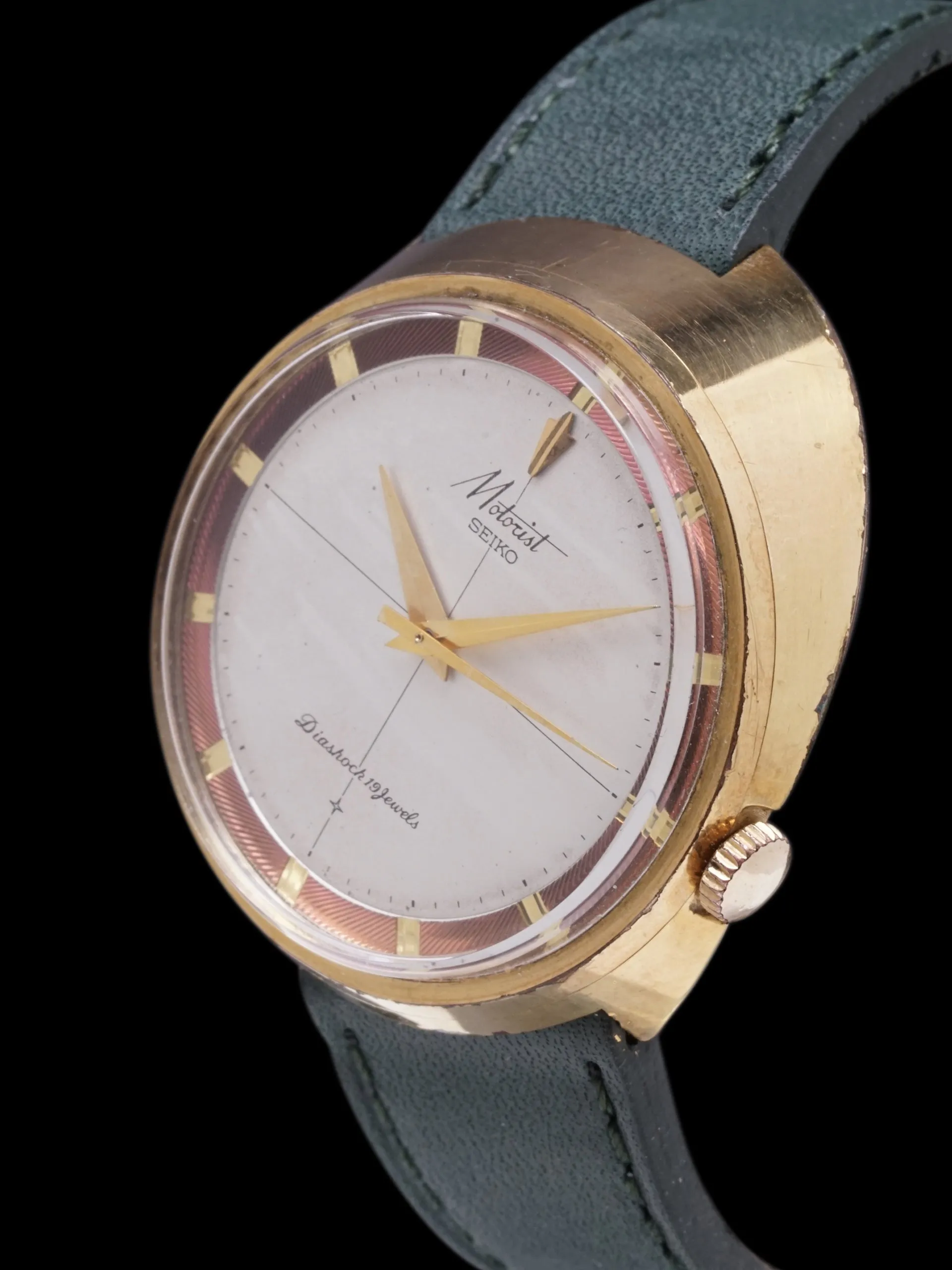 1960s Seiko Motorist (Ref. J14108E) "Gold Cap"