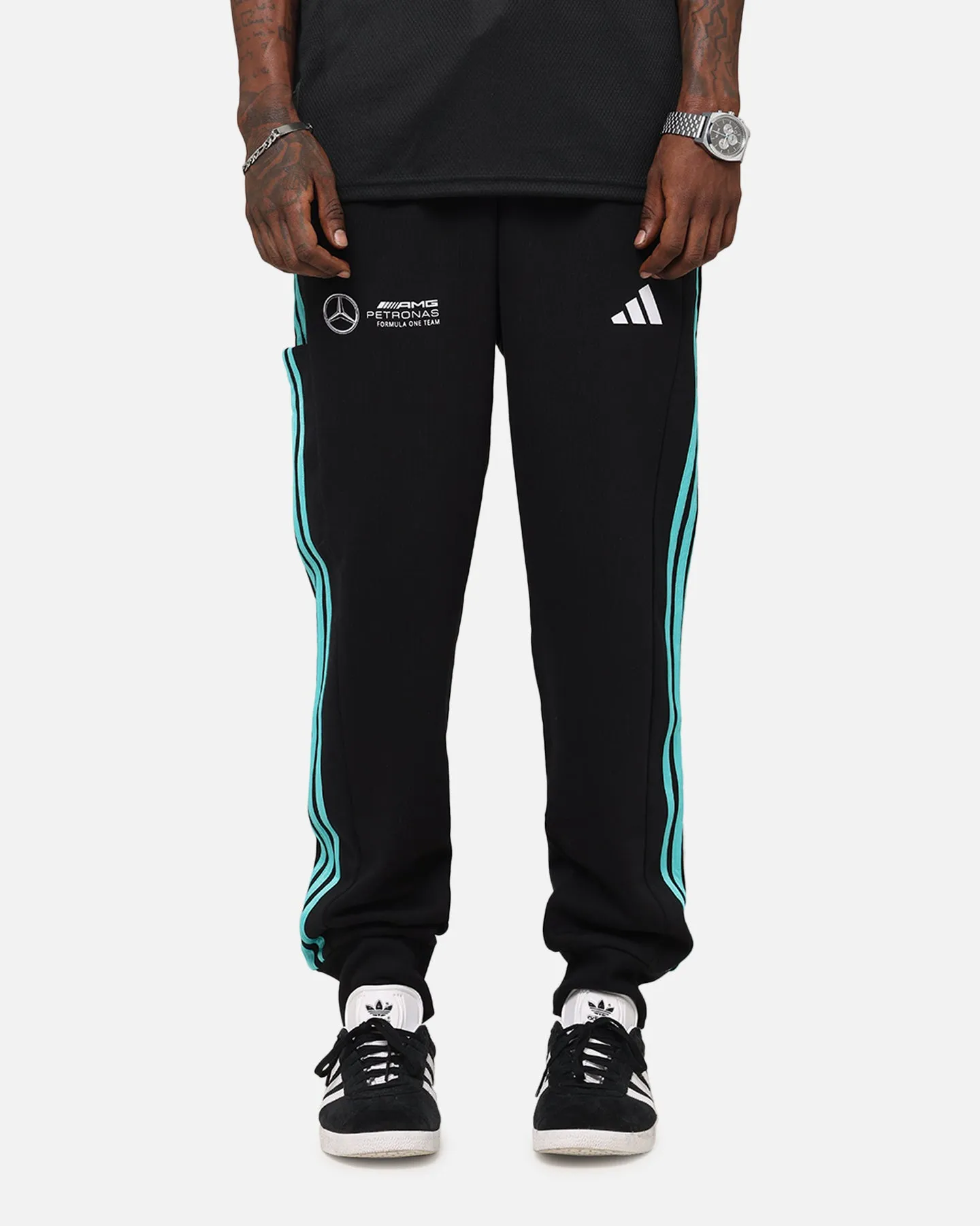 adidas x Mercedes-AMG PETRONAS Formula One F1 DNA Joggers Black/White