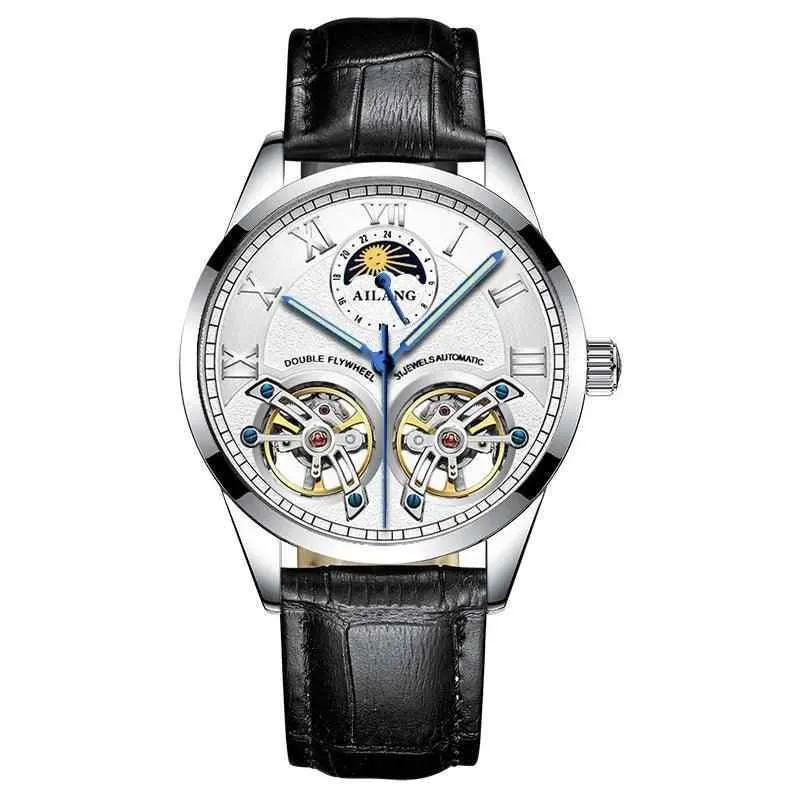 AL8822 Men's Simple Watch - Double Flywheel Automatic Mechanical Wristwatch