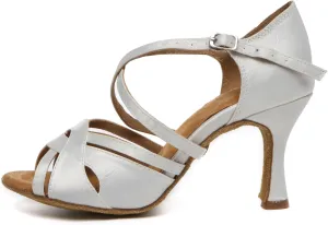 AOQUNFS Latin Dance Shoes Ballroom Salsa Practice Performance Dancing Shoes for Women,Model L623