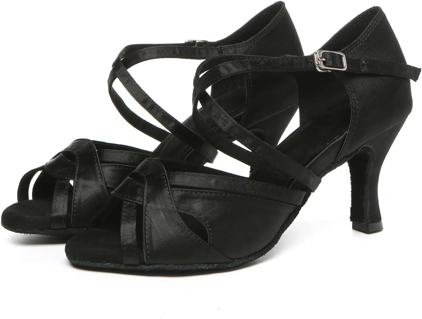 AOQUNFS Latin Dance Shoes Ballroom Salsa Practice Performance Dancing Shoes for Women,Model L623