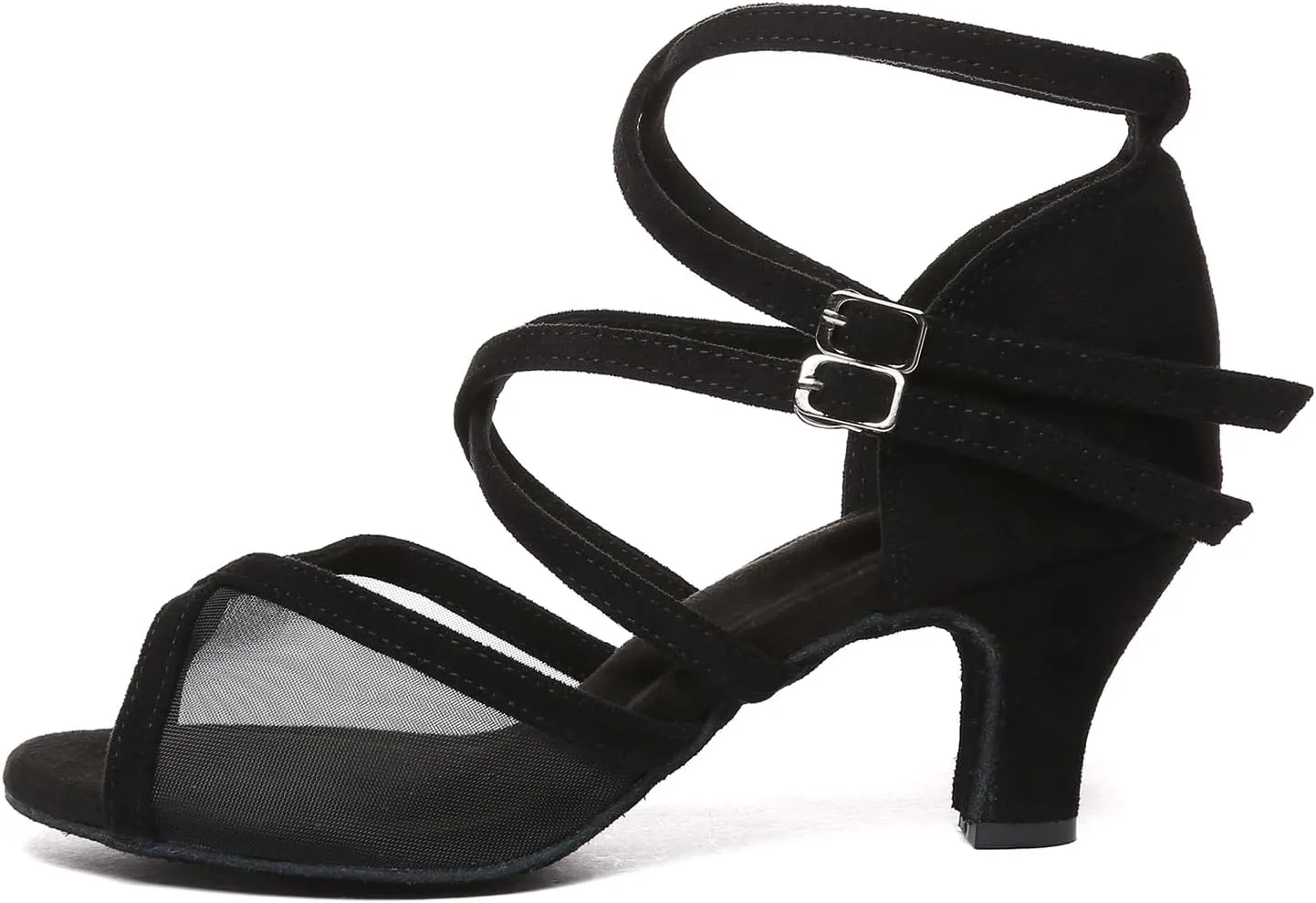 AOQUNFS Women's Latin Dance Shoes Ballroom Salsa Practice Performance Dancing Shoes,Model D47
