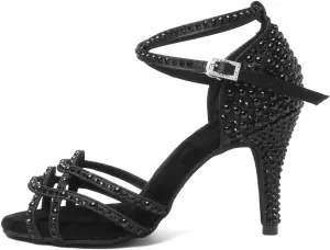 AOQUNFS Women's Latin Dance Shoes Ballroom Salsa Practice Performance Dancing Shoes,Model L379
