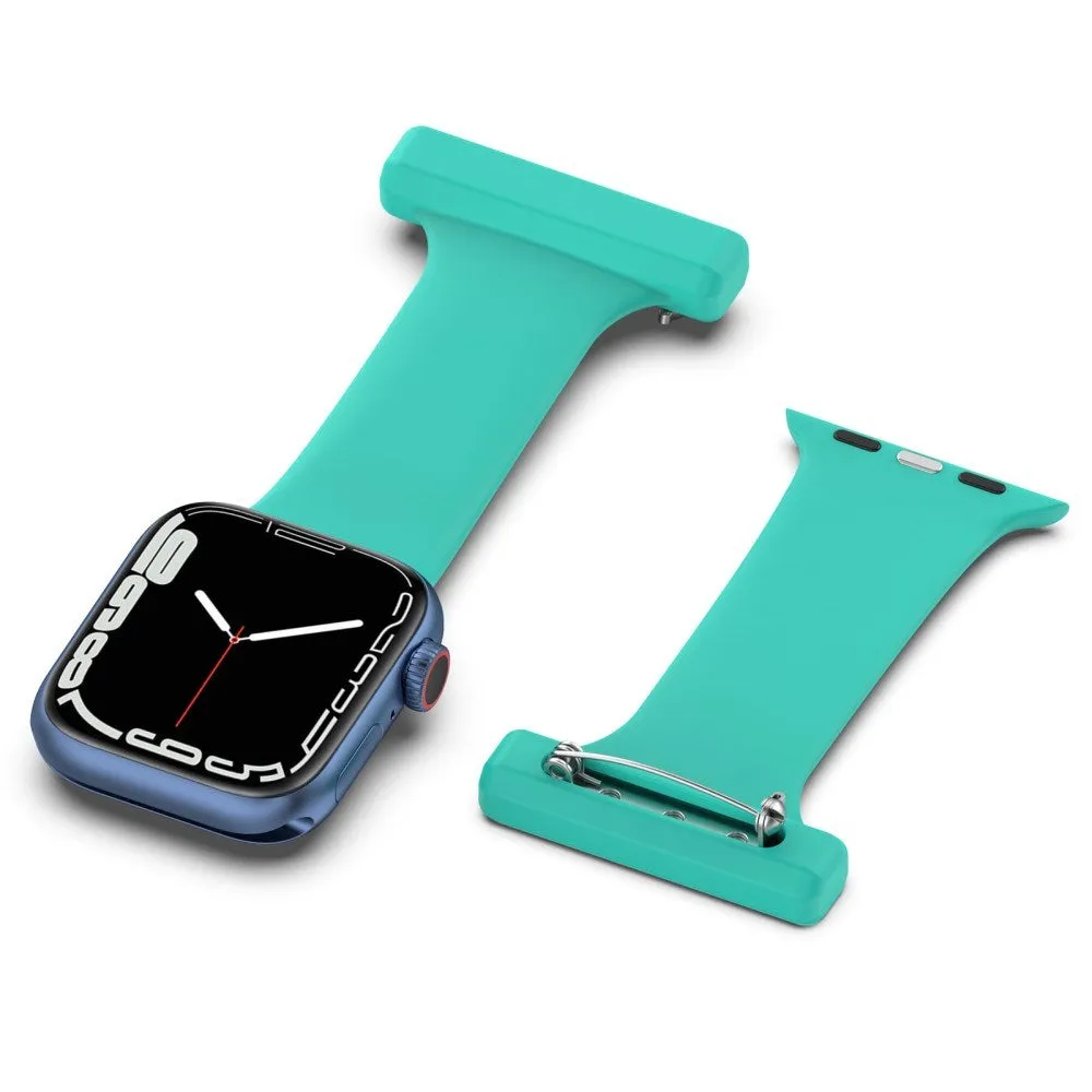 Apple Watch (38/40/SE/41MM) Sygepleje Silikone Urrem - Grøn