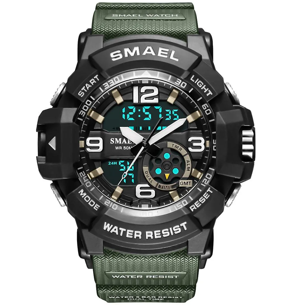 army green Men outdoor leisure sports waterproof watch AZ21014