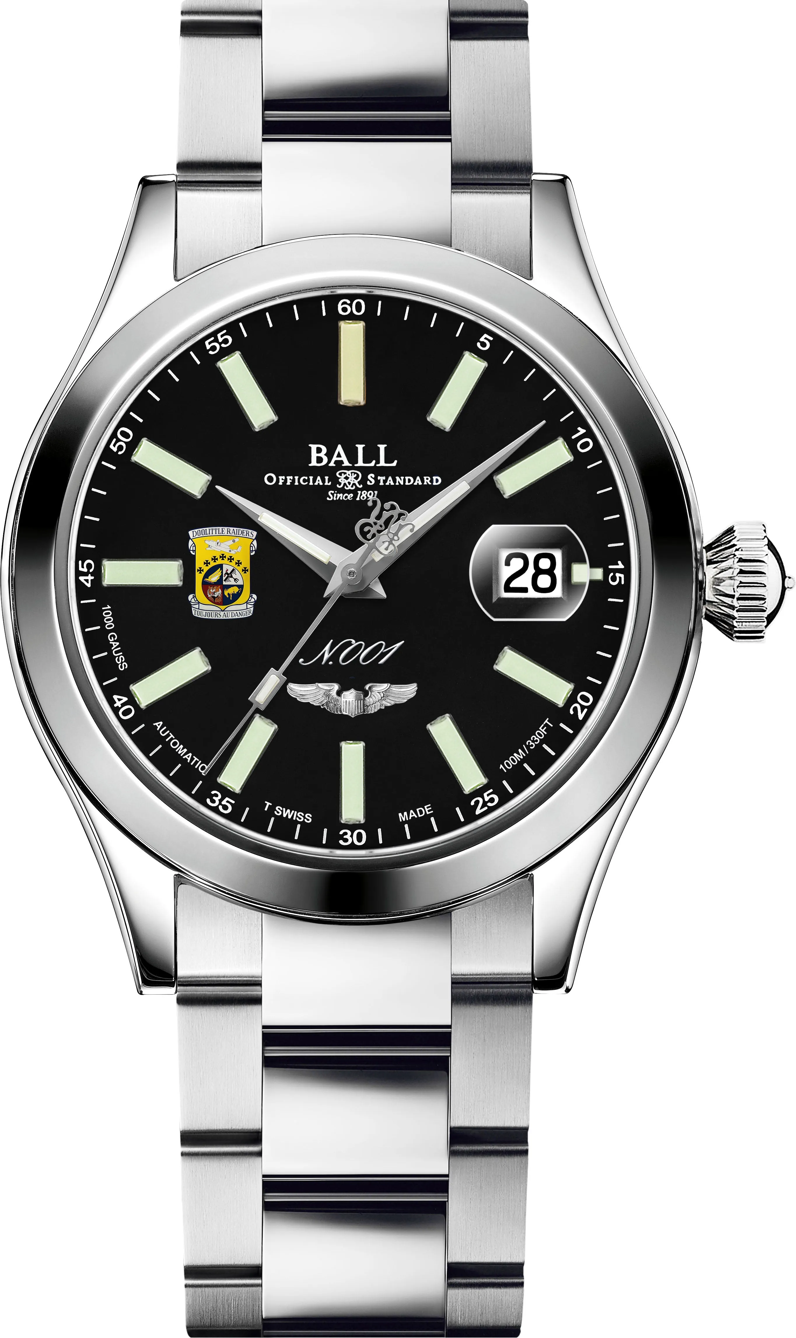 Ball Engineer Master II Doolittle Raiders (40mm) NM3000C-S1-BK