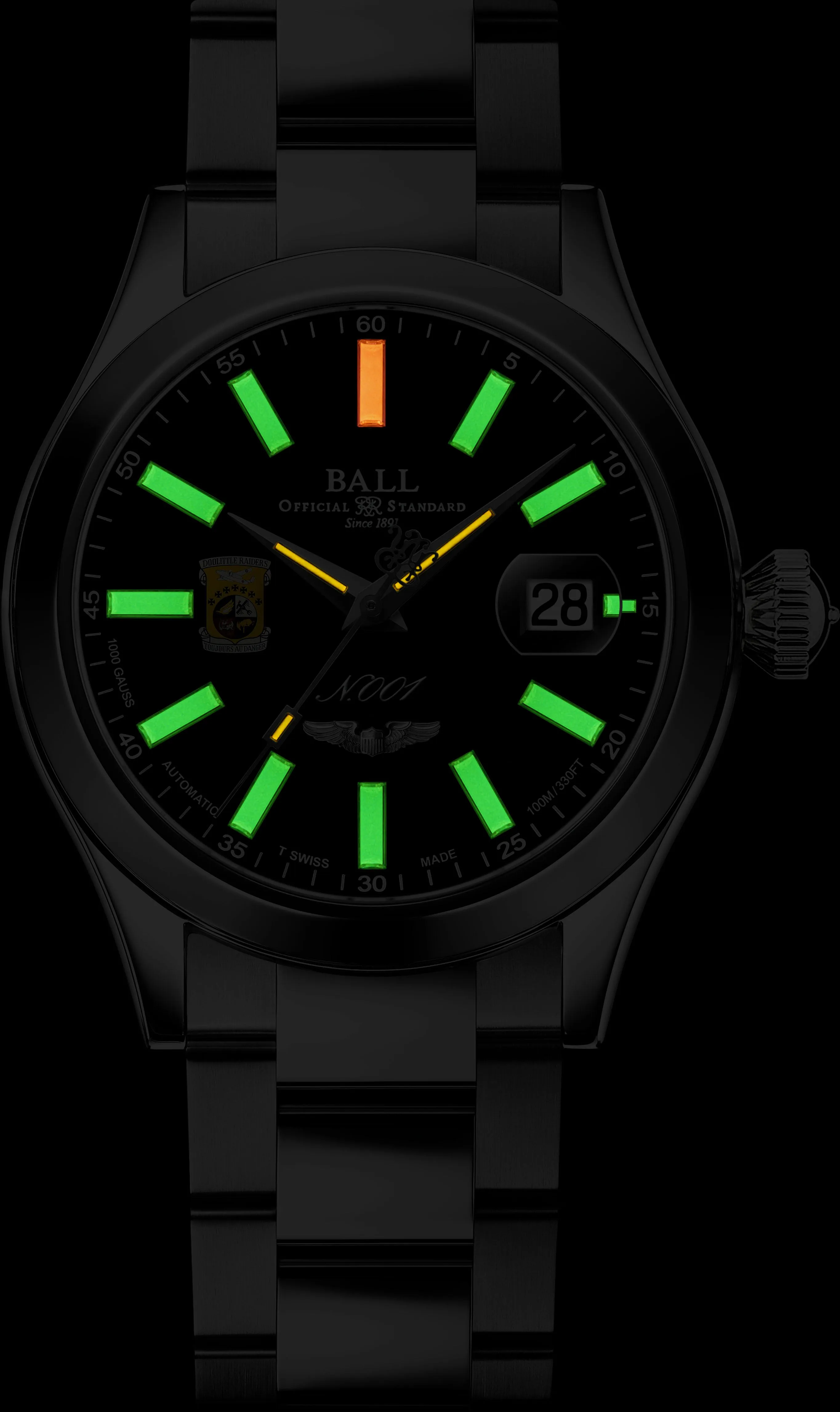 Ball Engineer Master II Doolittle Raiders (40mm) NM3000C-S1-BK