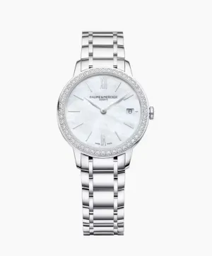 BAUME & MERCIER-Classima 10478

QUARTZ WATCH, DATE DISPLAY, DIAMOND-SET - 31 MM M0A10478
