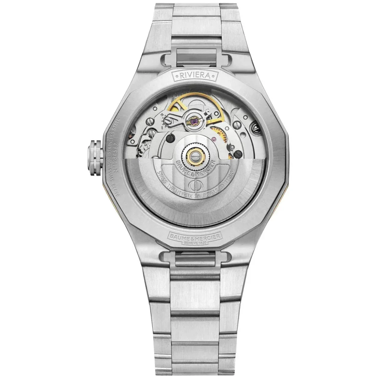 Baume & Mercier Riviera Automatic Ladies Silver Watch 10730