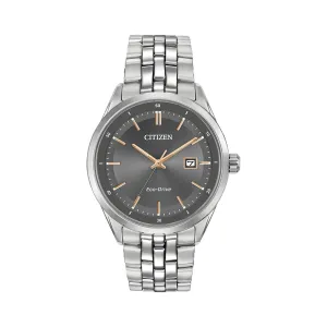 BM7251-53H - Mens Eco-Drive Steel Dress Watch