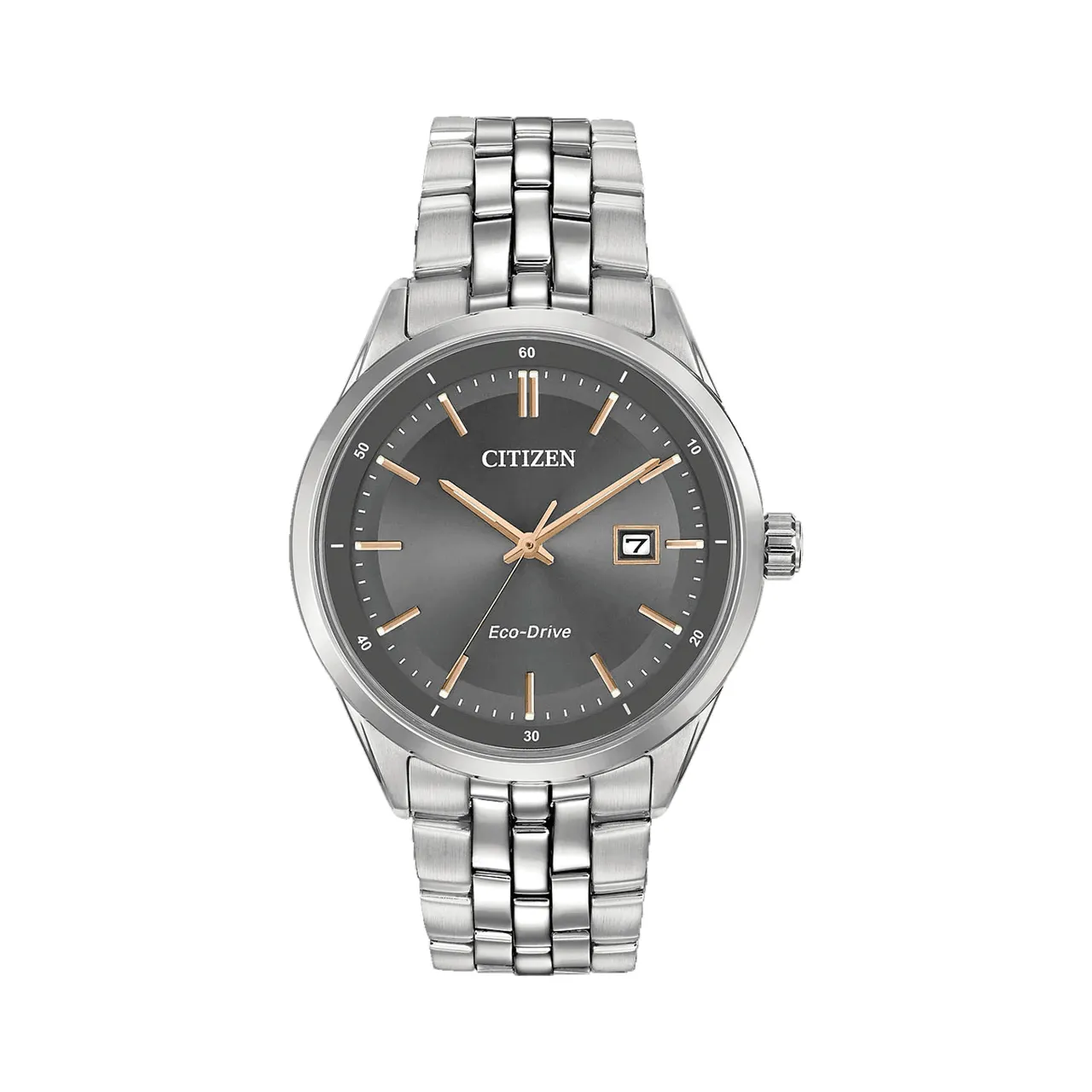 BM7251-53H - Mens Eco-Drive Steel Dress Watch