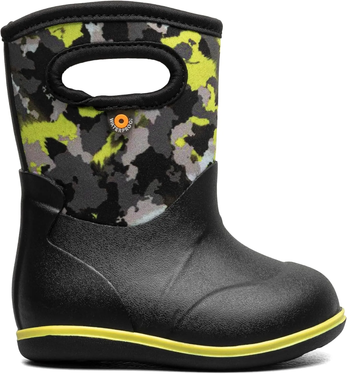 BOGS Unisex-Child Classic-Camo Textues (Toddler) Rain Boot