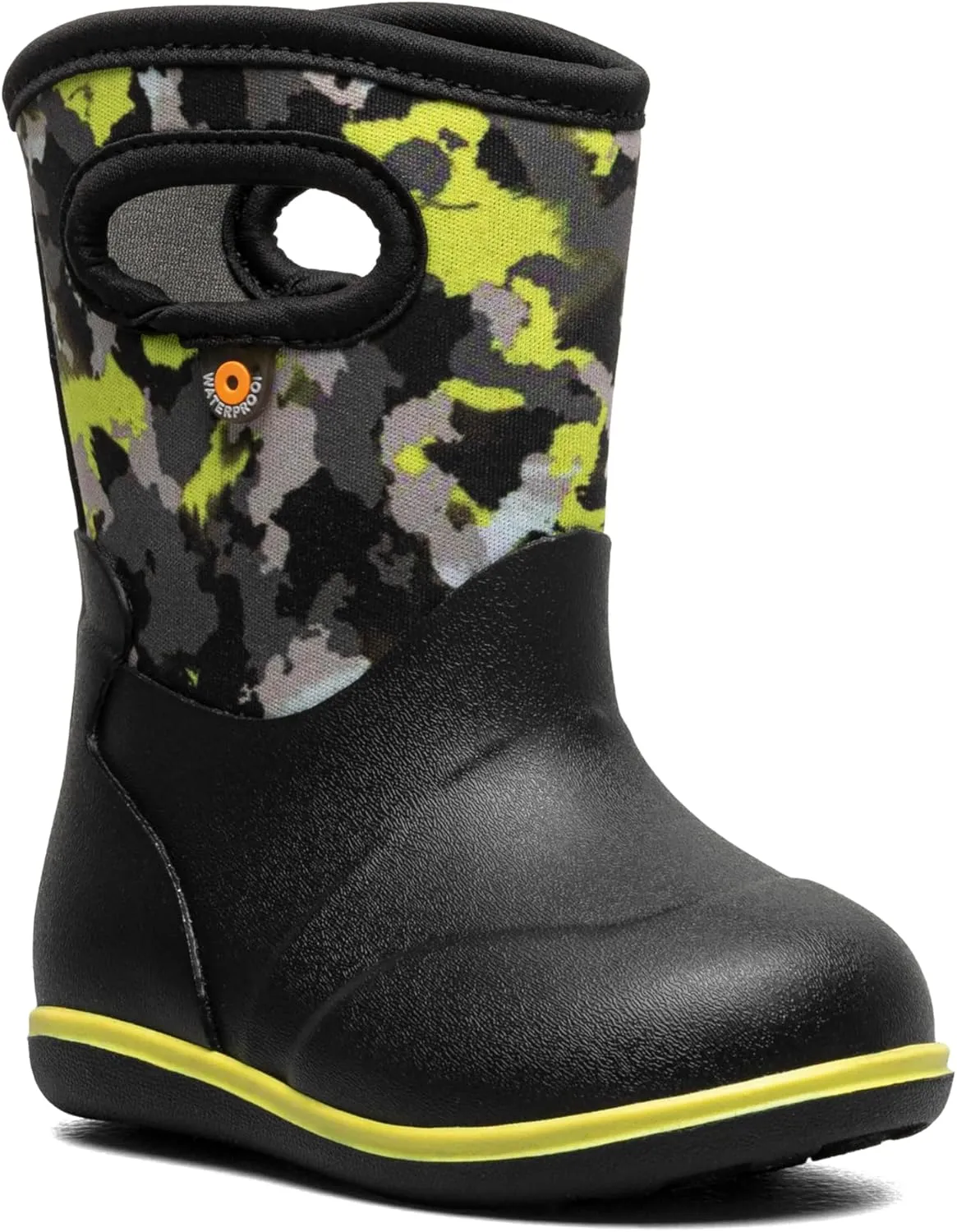BOGS Unisex-Child Classic-Camo Textues (Toddler) Rain Boot