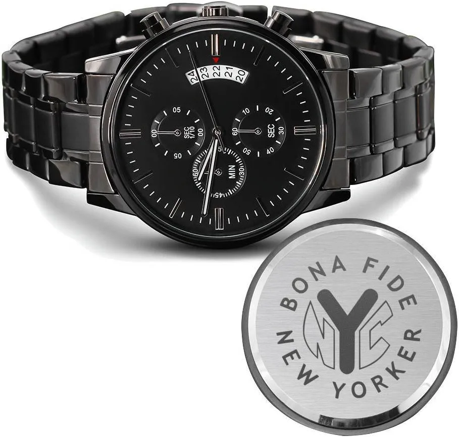 Bona Fide New Yorker NYC Chronograph Watch