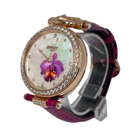 Bovet Amadeo Fleurier 39mm "Orchid" Ladies Watch in 18K Red Gold