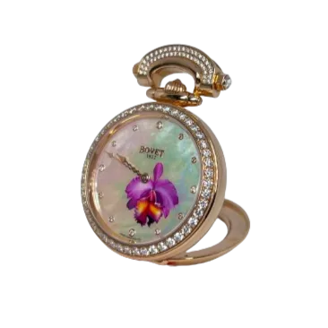Bovet Amadeo Fleurier 39mm "Orchid" Ladies Watch in 18K Red Gold