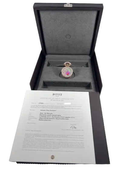 Bovet Amadeo Fleurier 39mm "Orchid" Ladies Watch in 18K Red Gold
