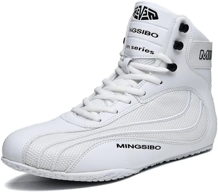 Boxing Shoes for Men and Youth, Anti-Slip Wrestling Shoes Men Youth Wrestling Shoes Training,Lightweight and Breathable Green Wrestling Boots