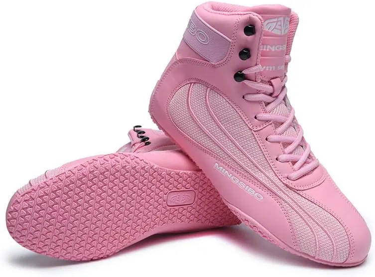 Boxing Shoes for Men and Youth, Anti-Slip Wrestling Shoes Men Youth Wrestling Shoes Training,Lightweight and Breathable Green Wrestling Boots