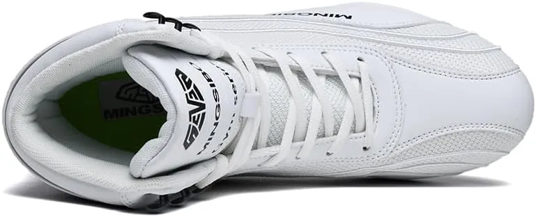 Boxing Shoes for Men and Youth, Anti-Slip Wrestling Shoes Men Youth Wrestling Shoes Training,Lightweight and Breathable Green Wrestling Boots