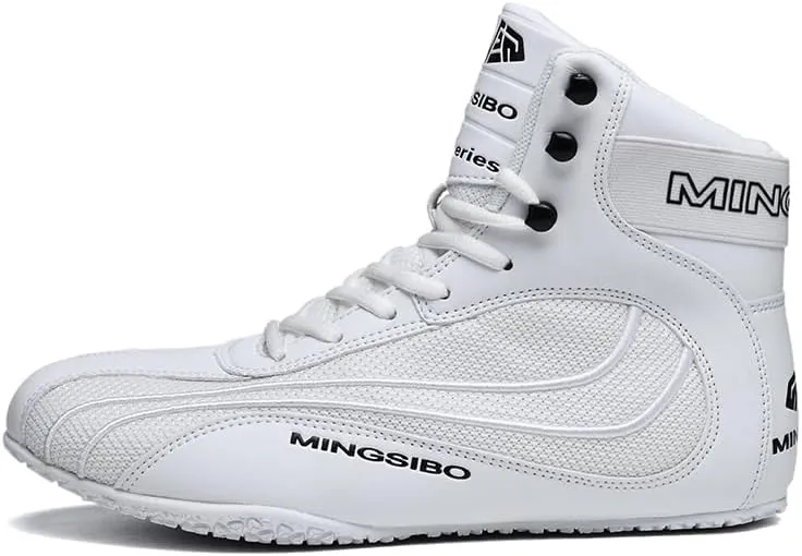 Boxing Shoes for Men and Youth, Anti-Slip Wrestling Shoes Men Youth Wrestling Shoes Training,Lightweight and Breathable Green Wrestling Boots