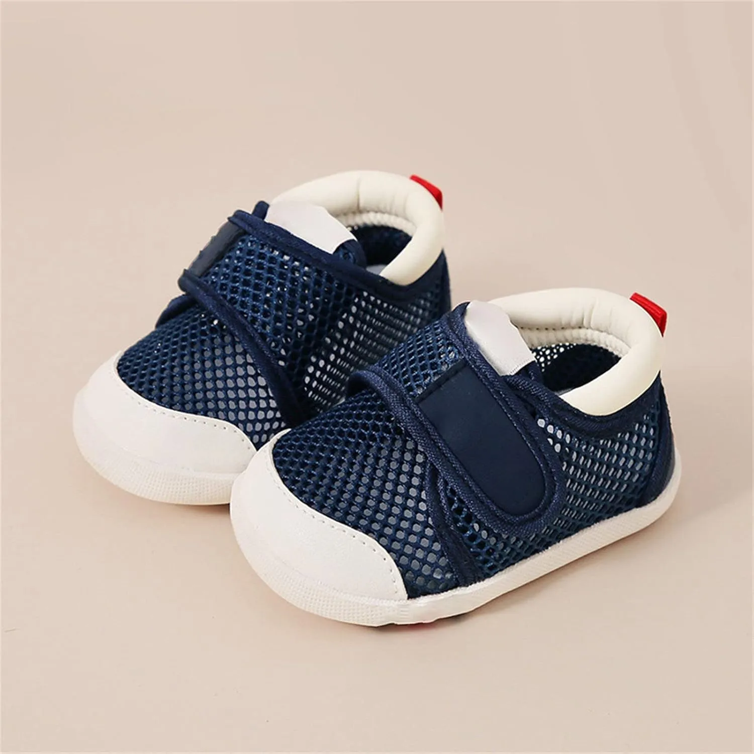 Boys Sneakers Soft Soled Breathable Mesh Shoes for Toddler Unisex Footwear Comfort and Style for Ages 0 to 3 Years Perfect for Active Kids