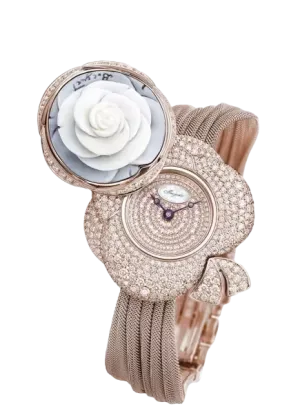 Breguet High Jewellery Floral 18K Rose Gold & Diamonds Lady's Watch