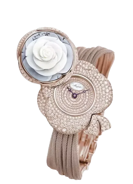 Breguet High Jewellery Floral 18K Rose Gold & Diamonds Lady's Watch