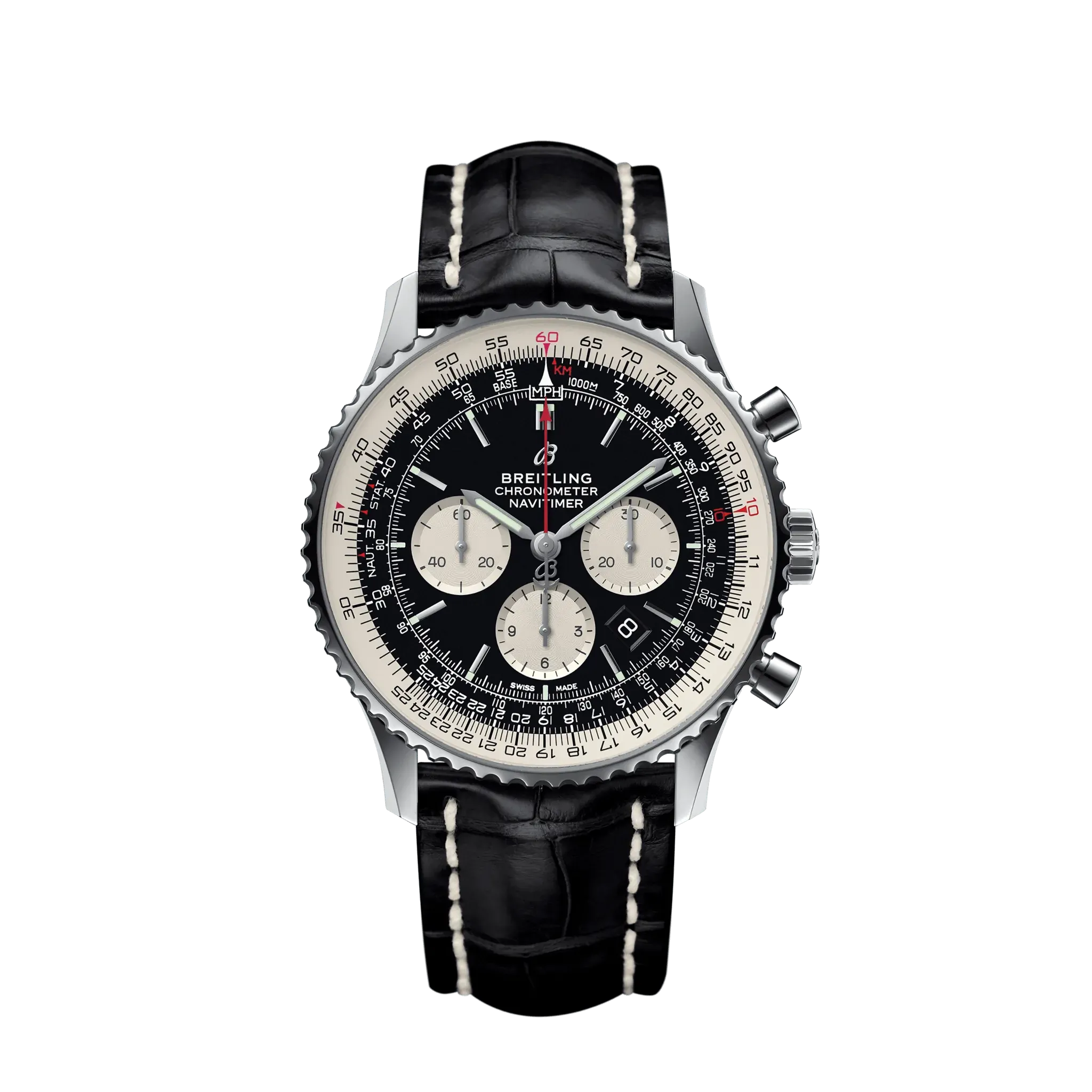 Breitling Navitimer B01 Chronograph 46 Stainless Steel Men's Watch
