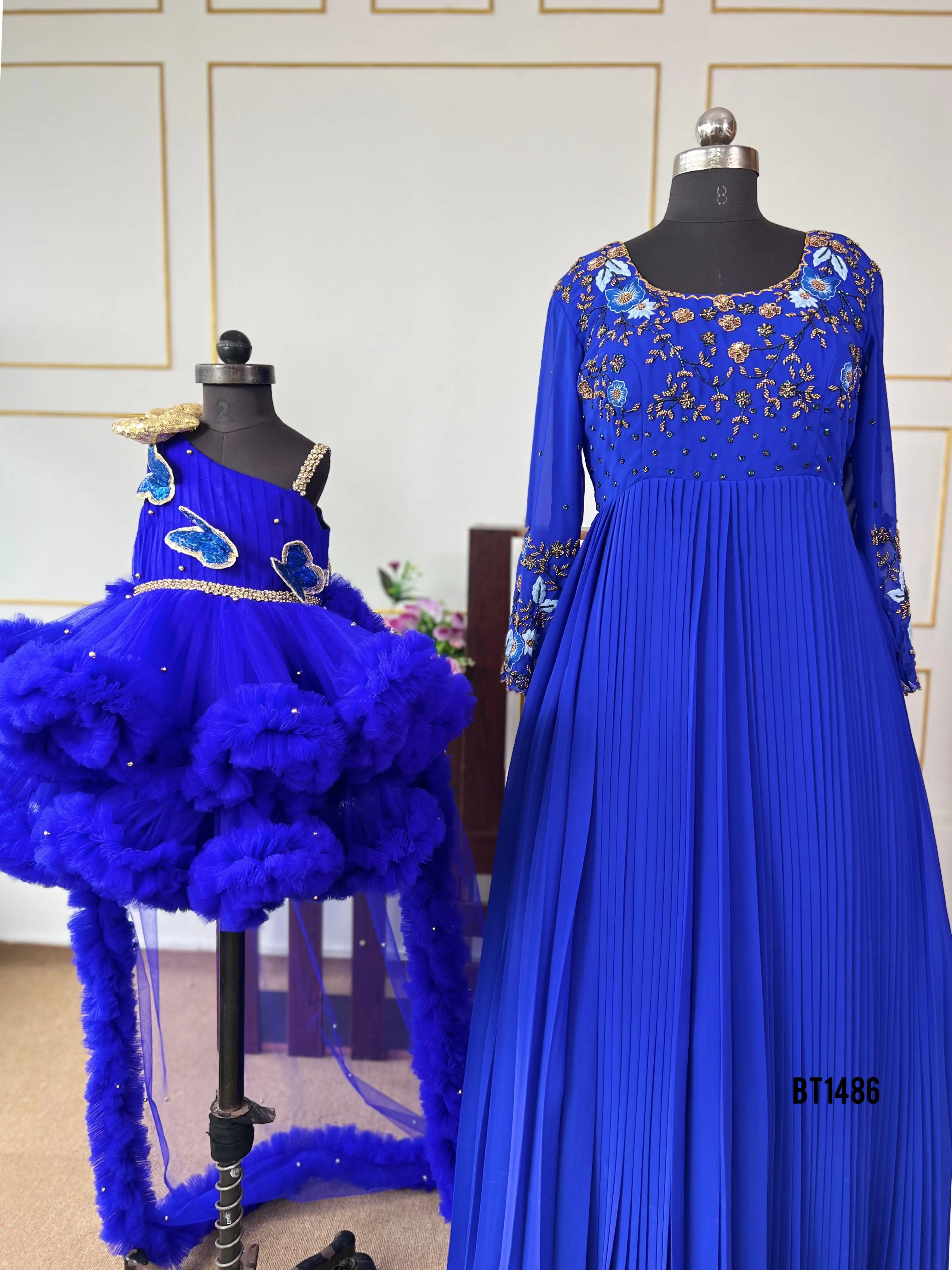 BT1486 Regal Sapphire Matchup – Mom & Baby Ensemble