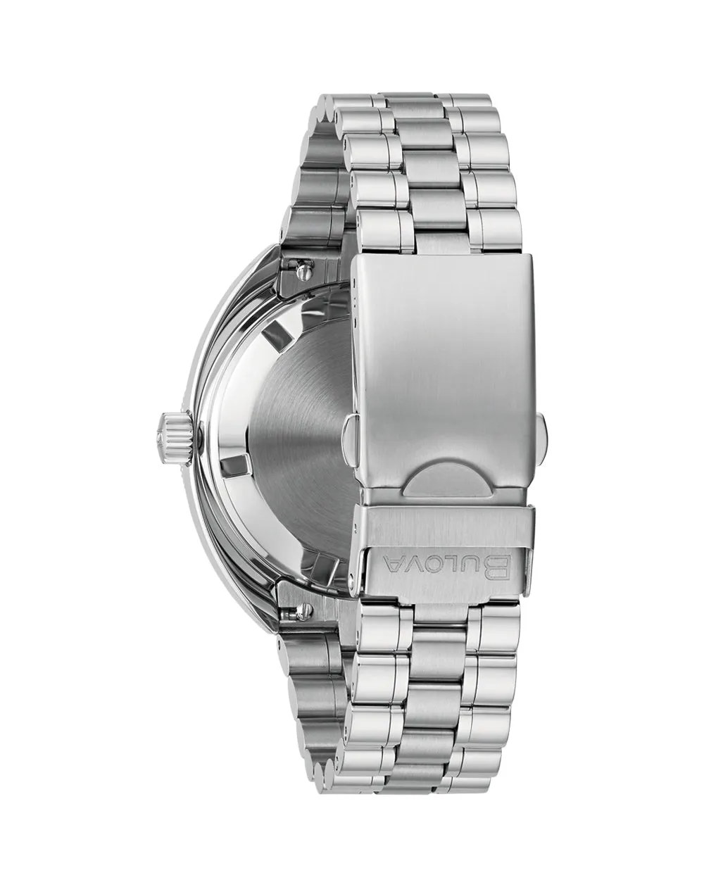 Bulova Automatic Oceanographer Devil Diver Stainless Steel Blue Dial Watch 96B405