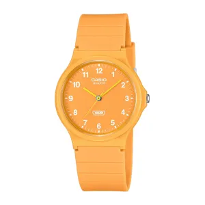 Casio Ladies Bio-Based Yellow Resin Band Watch - LQ24B-9B