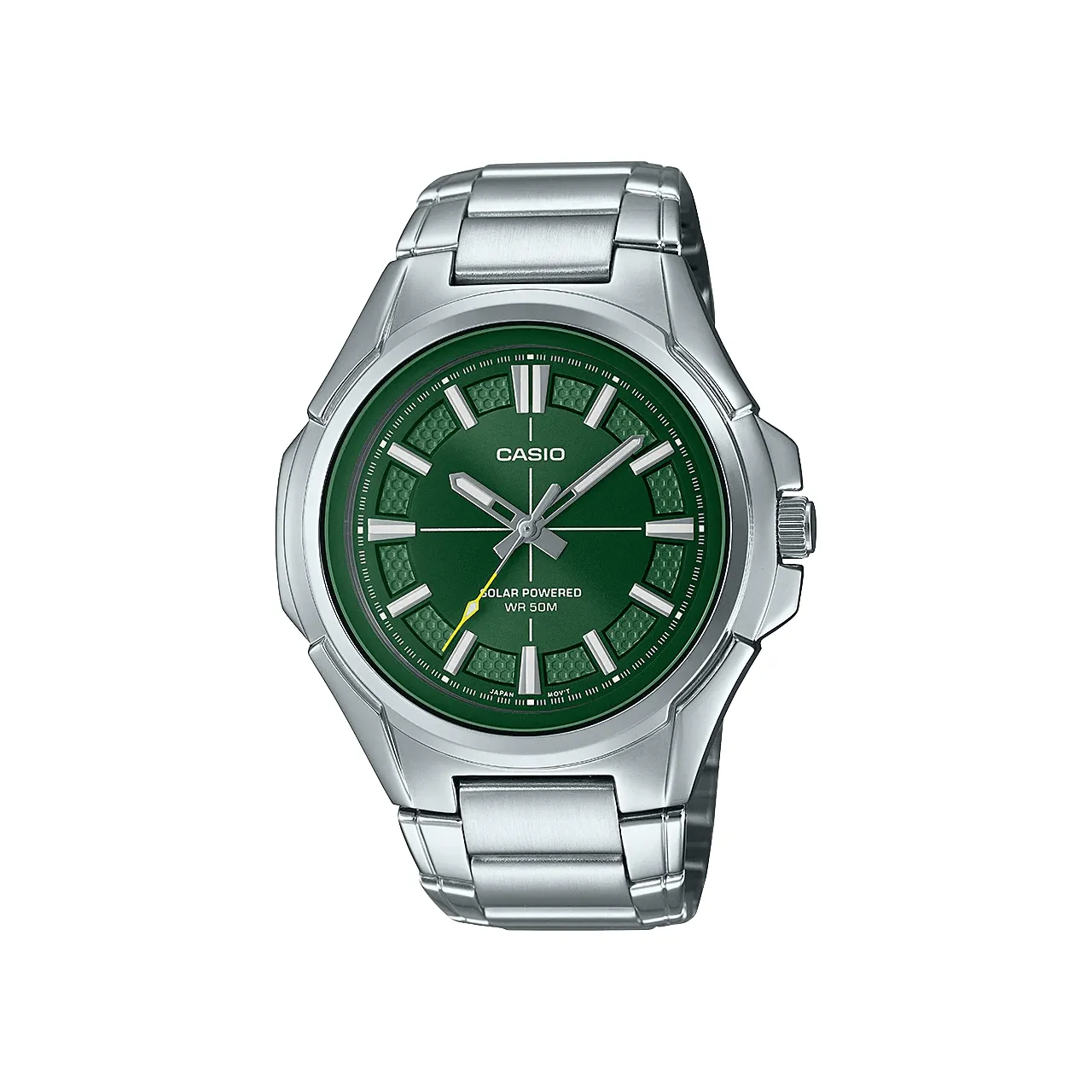 Casio Solar Powered Stainless Steel Sports Watch - MTPRS100D-3A