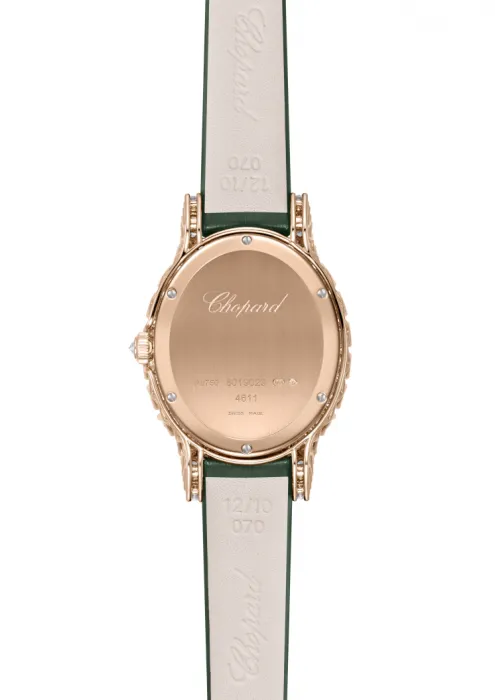 Chopard L’Heure Du Diamant Vintage Oval 18K Rose Gold & Diamonds Ladies Watch
