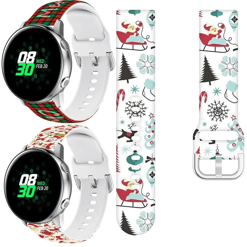 Christmas Watch Straps compatible with the Samsung Galaxy Watch 6 Classic (47mm)