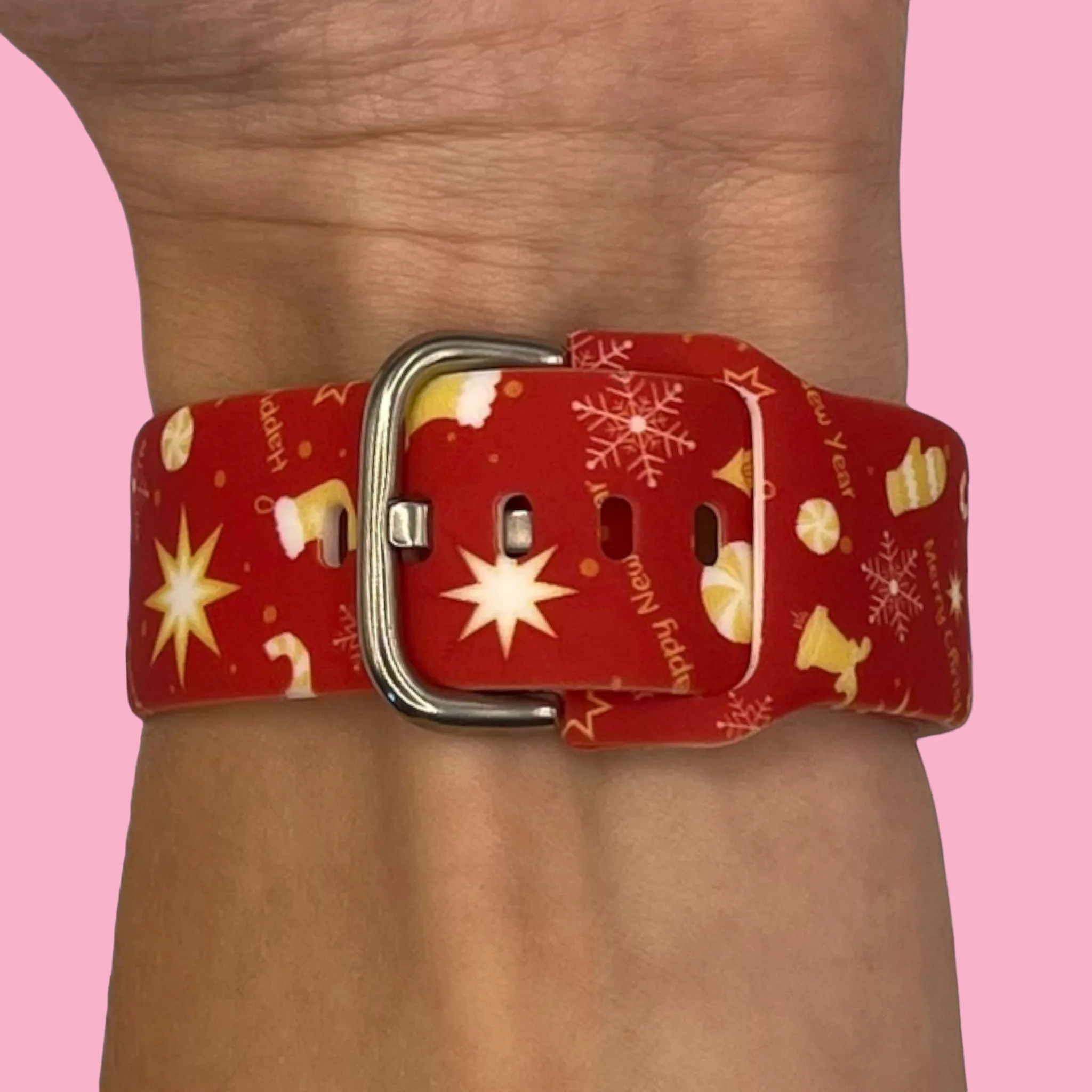 Christmas Watch Straps compatible with the Samsung Galaxy Watch 6 Classic (47mm)