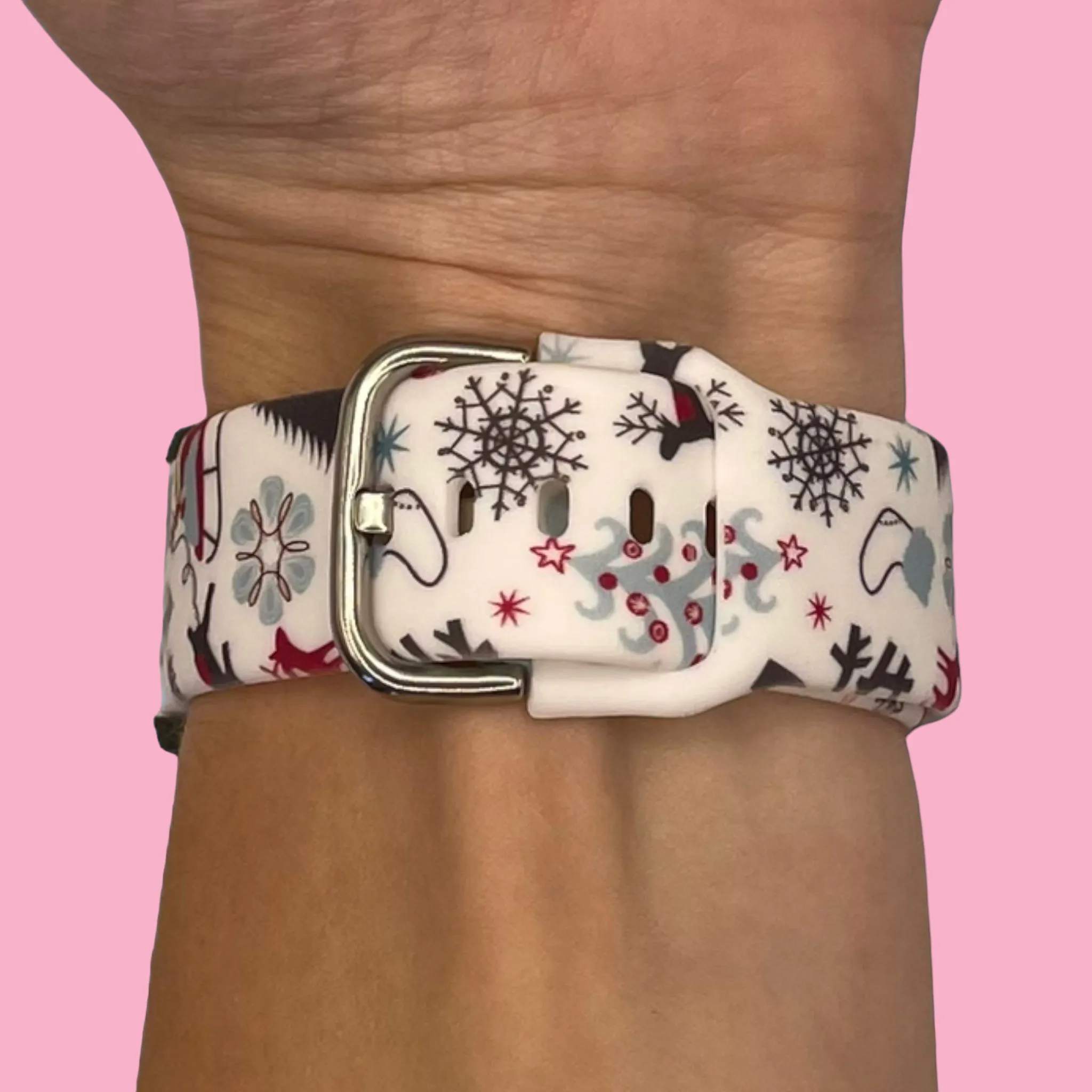 Christmas Watch Straps compatible with the Samsung Galaxy Watch 6 Classic (47mm)