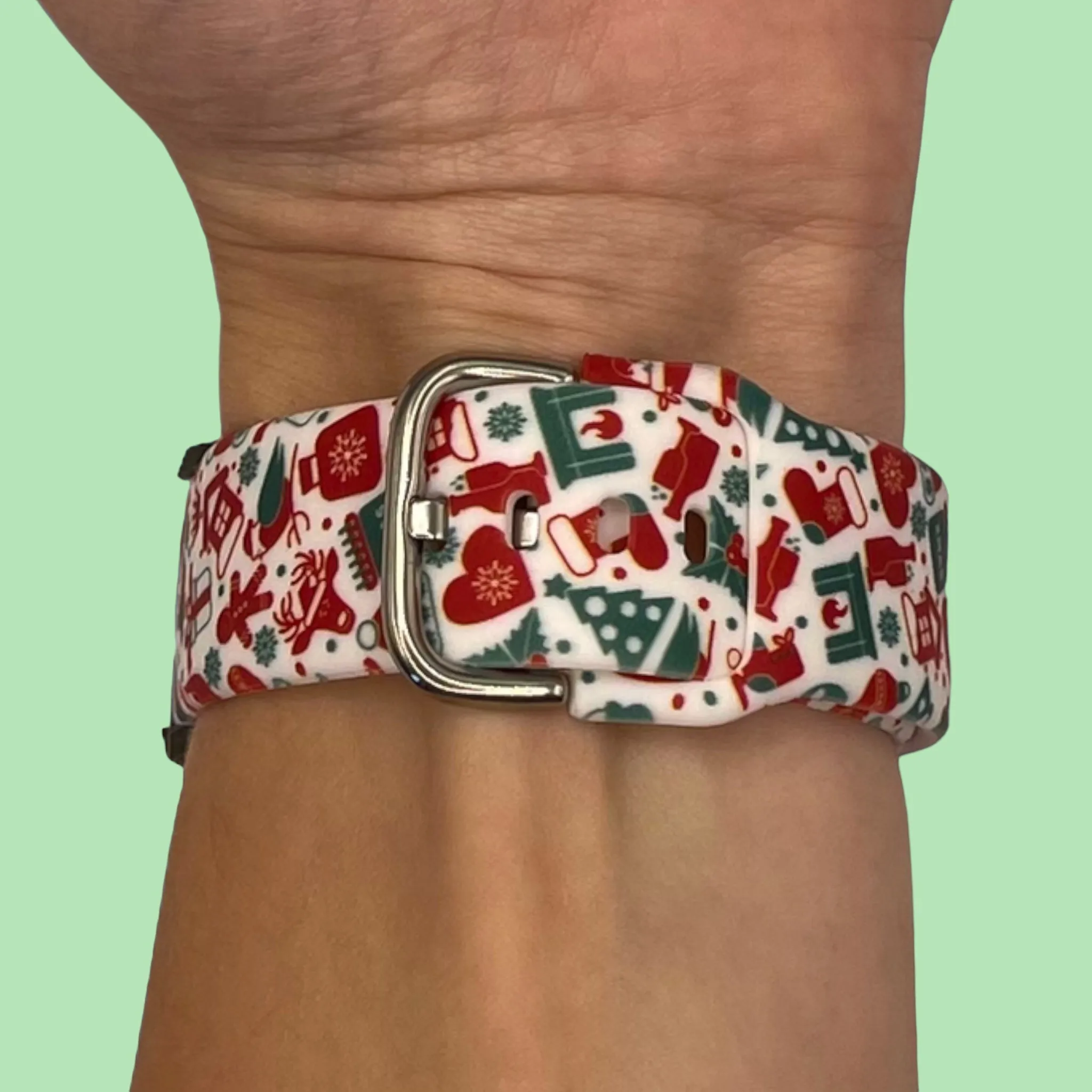 Christmas Watch Straps compatible with the Samsung Galaxy Watch 6 Classic (47mm)