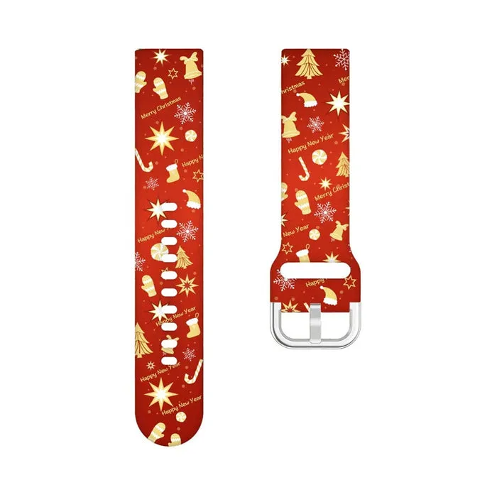 Christmas Watch Straps compatible with the Samsung Galaxy Watch 6 Classic (47mm)