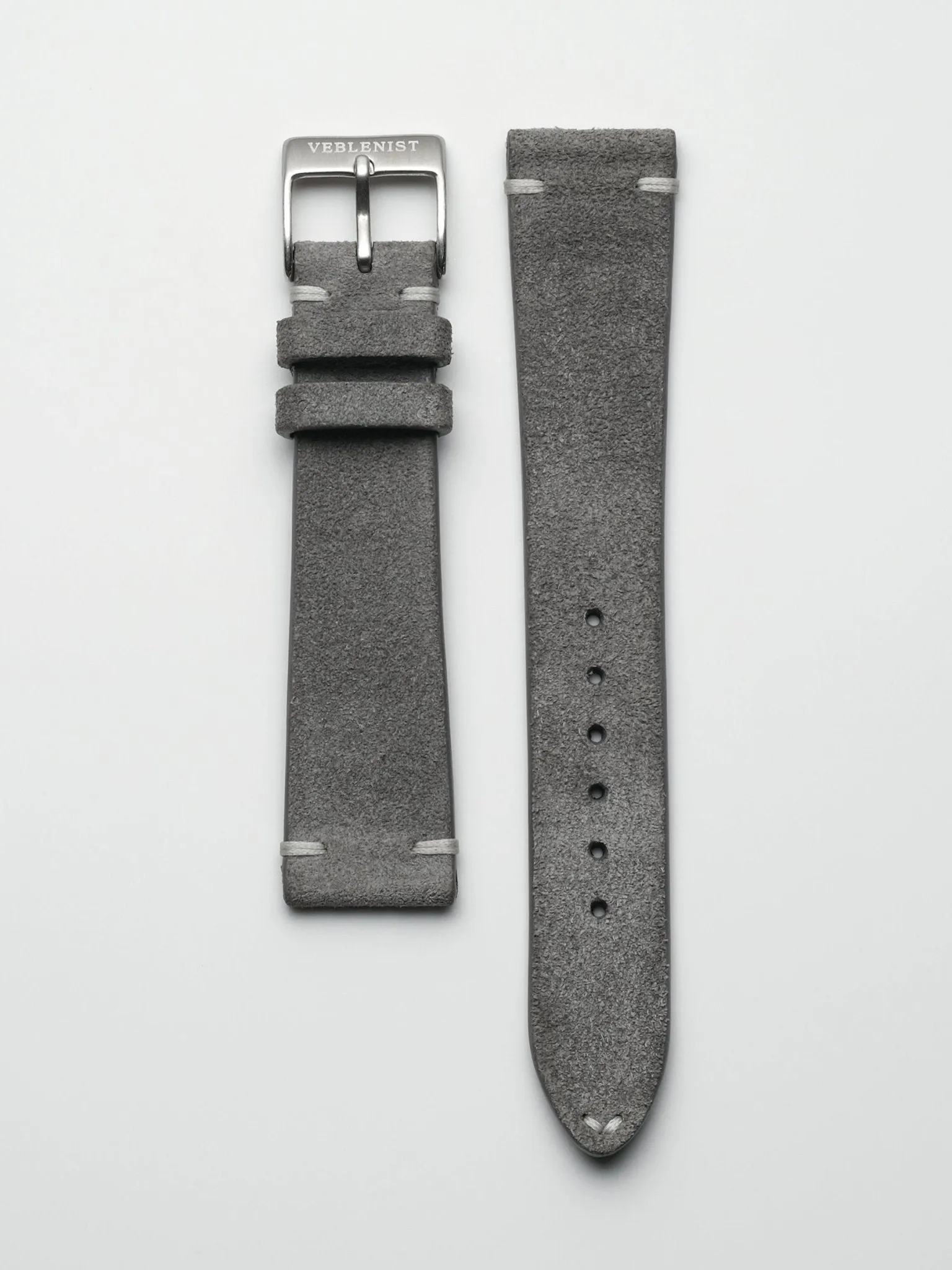 Concrete Grey Suede