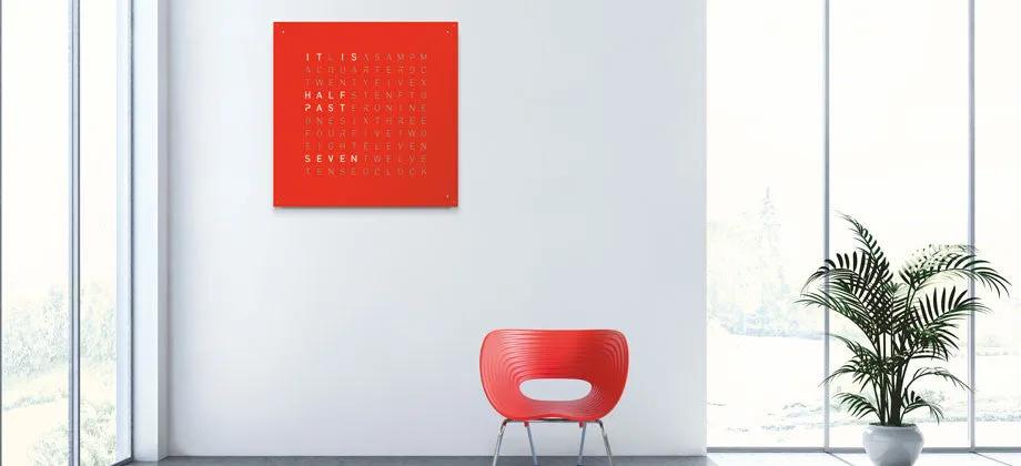 Copy of BK-CLOCKTWO - LARGE - Wooden Corpus White Lacquered