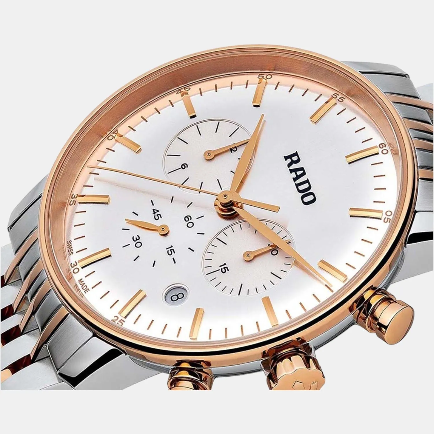 Coupole Classic Automatic Men Chronograph Stainless Steel Watch R22910123