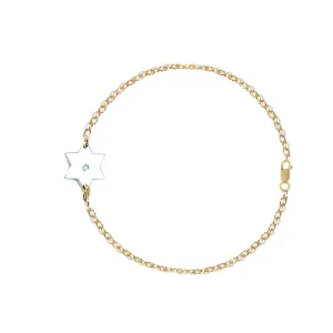 Dani Star of David Diamond Bracelet | Anklet